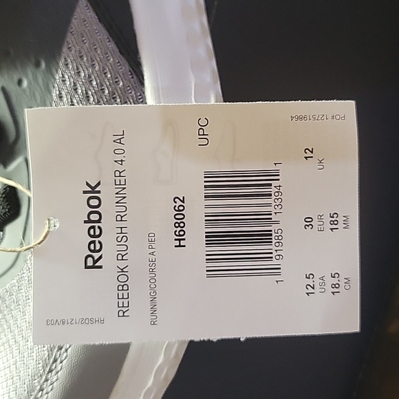 Reebok rush runner kids running shoes - Picture 5 of 5